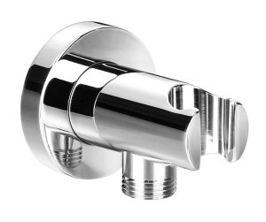 Стенен държач с извод за ръчен душ Penta Round